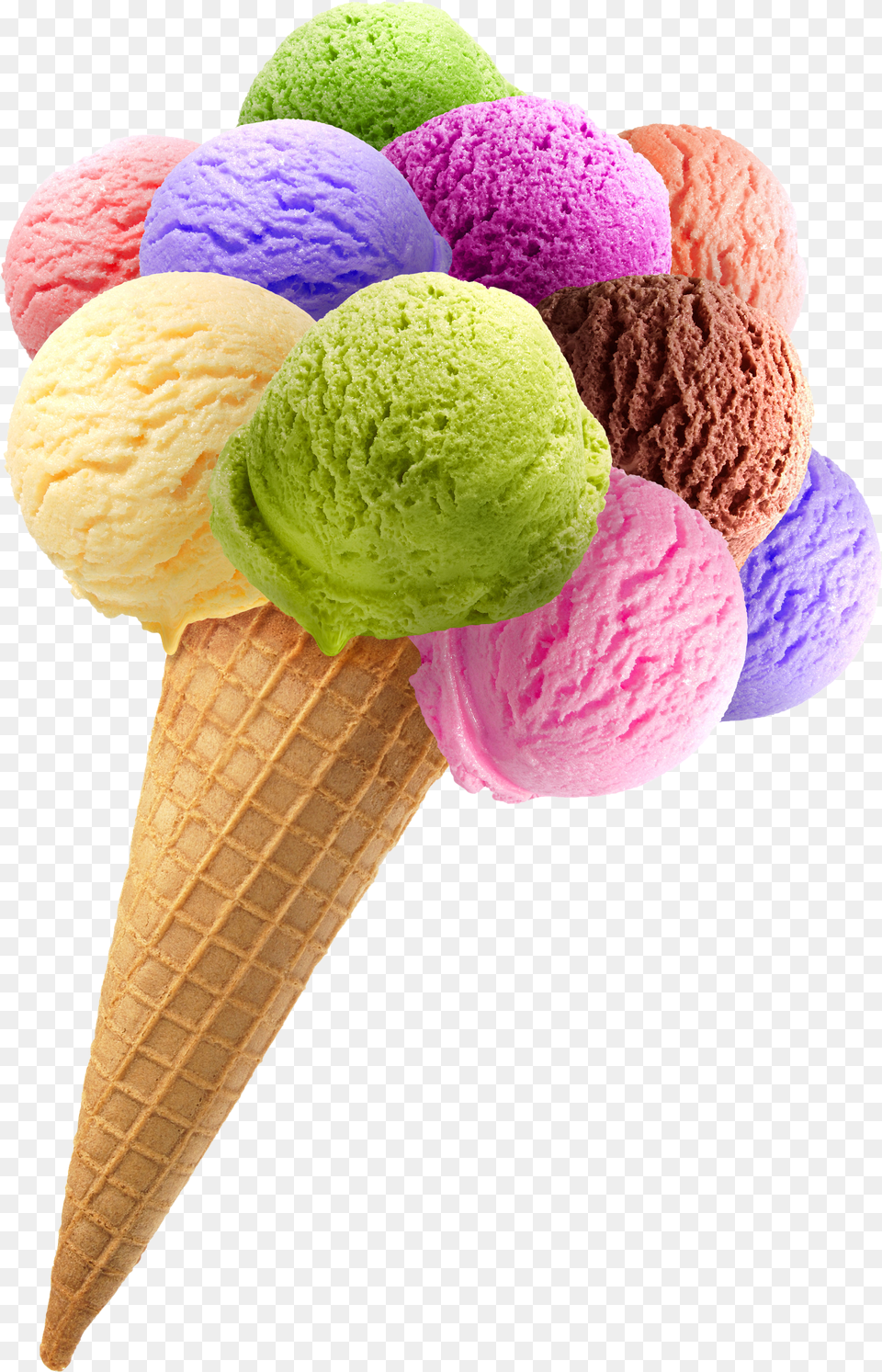 Scoop Cone Ice Cream Png Image