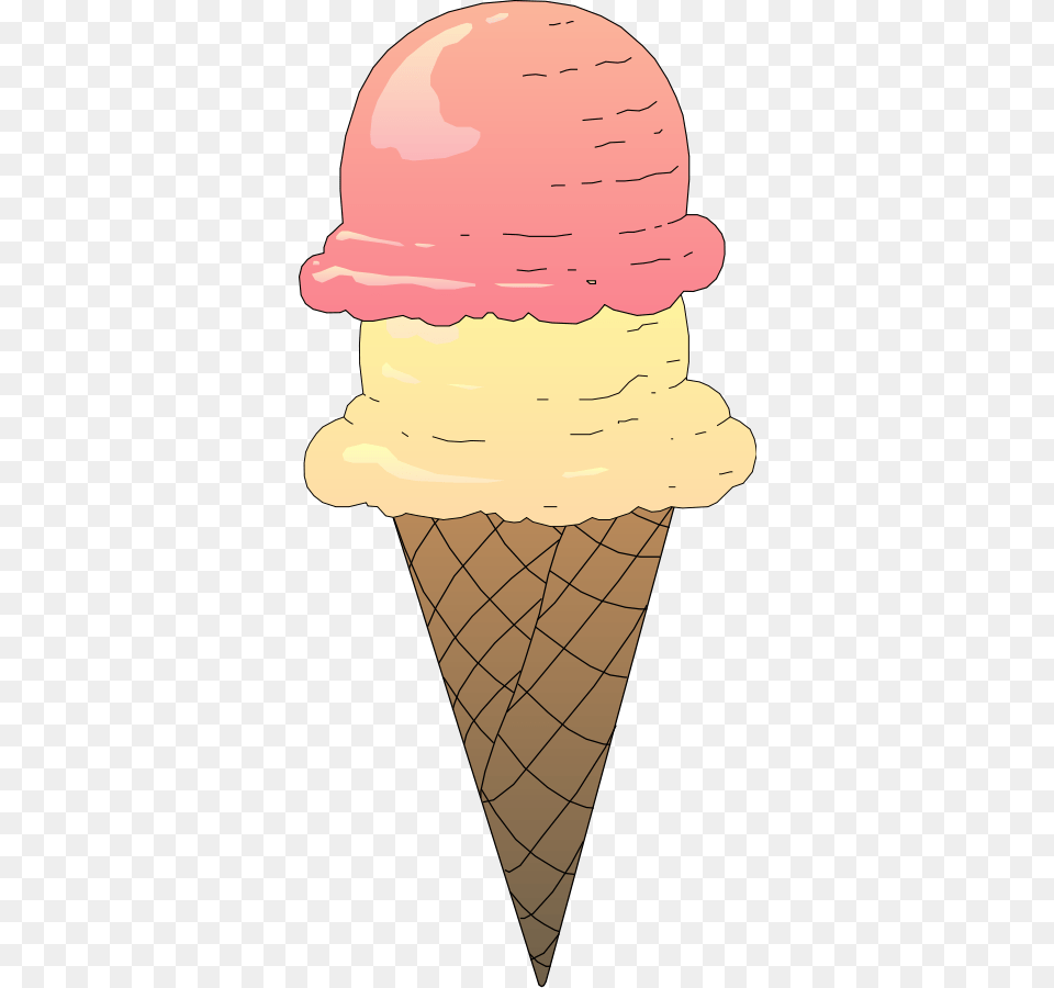Scoop Ice Cream Clipart, Dessert, Food, Ice Cream, Person Free Png