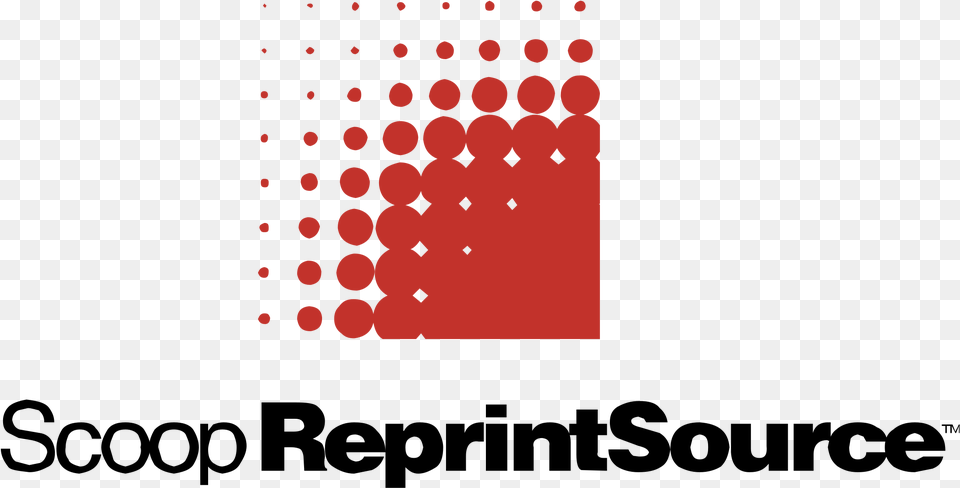 Scoop Reprint Source Logo Halftone Free Transparent Png