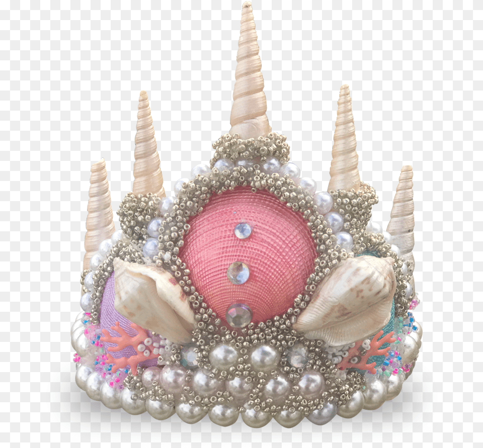 Scoops Princess Seashell Crown Mermaid Headpiece, Animal, Sea Life, Invertebrate, Seafood Free Png Download