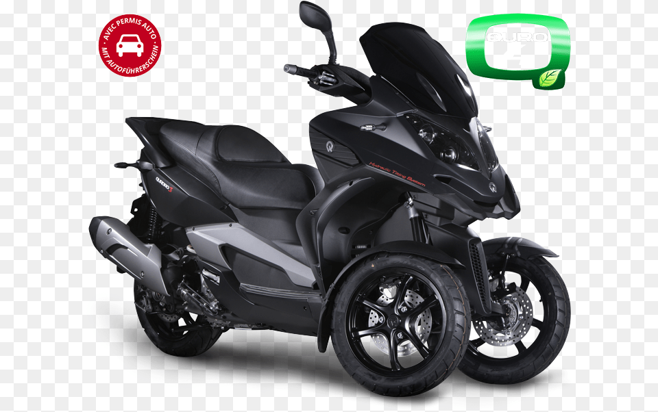 Scooter Car Electric Vehicle Wheel Motorcycle Fourwheel Quadro 3 Wheel Scooter, Transportation, Machine, Spoke Png