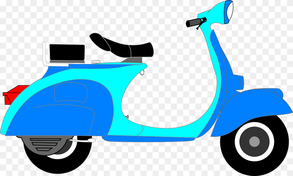 Scooter Clipart, Vehicle, Transportation, Motorcycle, Motor Scooter Free Transparent Png