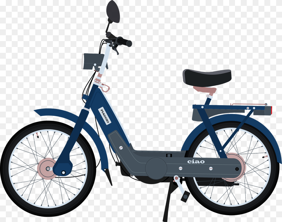 Scooter Clipart, Moped, Motor Scooter, Motorcycle, Transportation Png