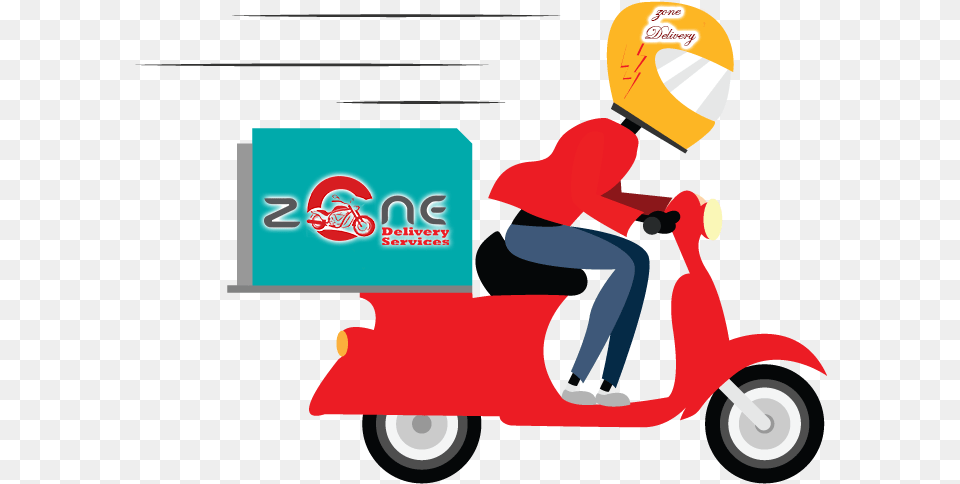 Scooter Clipart Delivery Scooter Delivery Bike, Vehicle, Transportation, Motorcycle, Tool Free Png Download