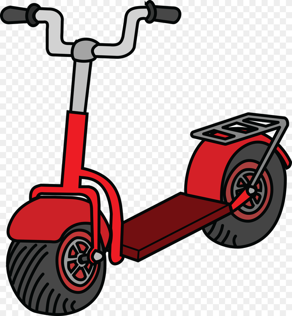 Scooter Clipart Download Scooter Clipart, Vehicle, Transportation, Device, Tool Free Transparent Png