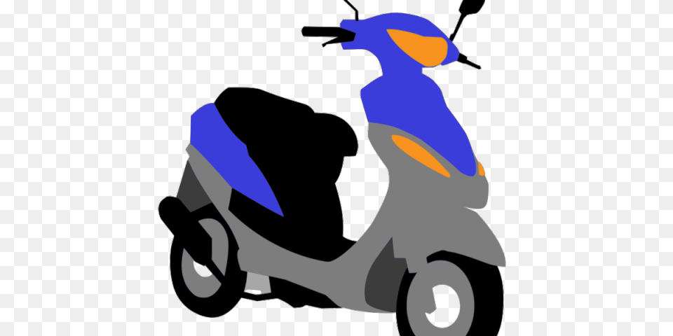 Scooter Clipart Road Transport, Transportation, Vehicle, Motorcycle, Motor Scooter Png Image