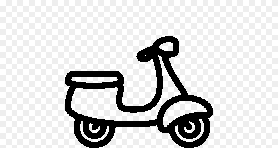 Scooter Clipart Transportation, Smoke Pipe, Vehicle, Motorcycle Png Image