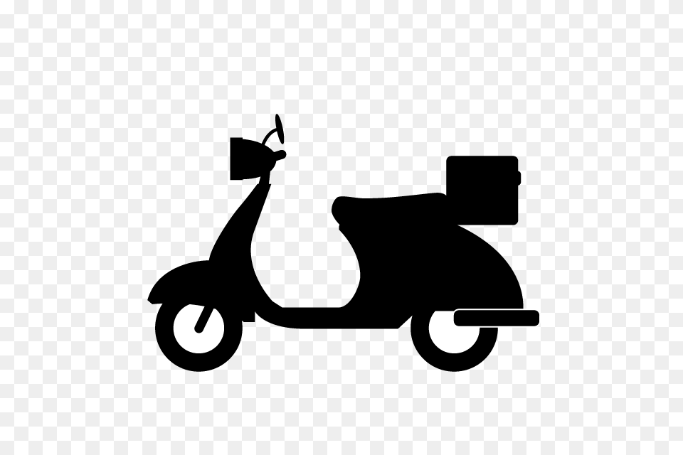 Scooter Compact Motorcycle Movement Motorcycle Vehicles, Cutlery, Text, Astronomy, Moon Free Transparent Png