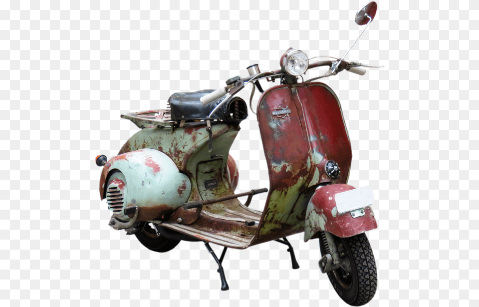 Scooter Image With Transparent Background Old Model Scooter, Motor Scooter, Motorcycle, Transportation, Vehicle Free Png
