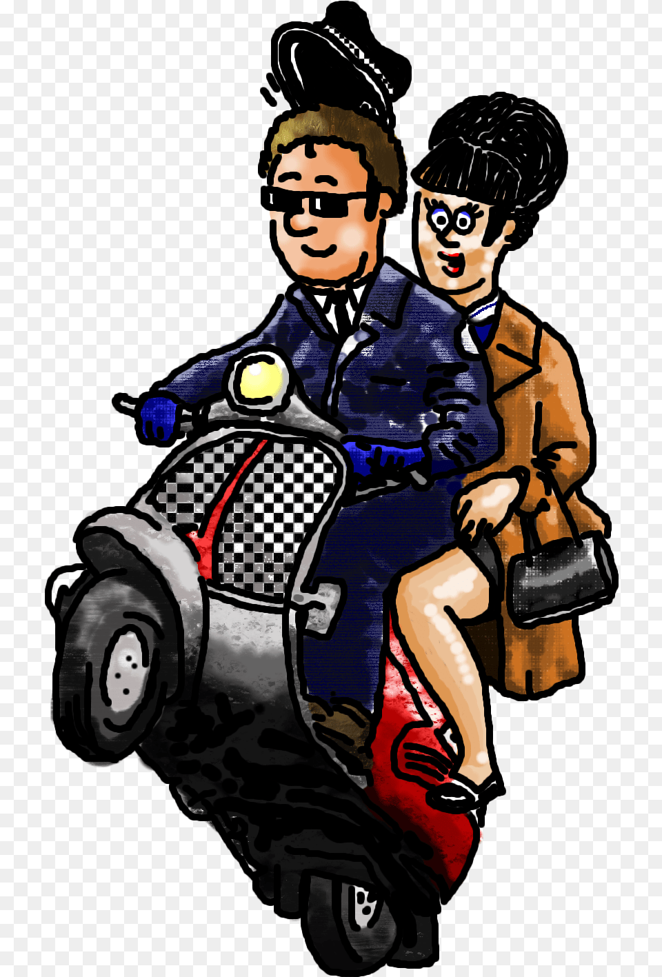 Scooter Rally Moved To Rowde Devizes Scooter Rally 2019, Book, Comics, Publication, Baby Free Transparent Png