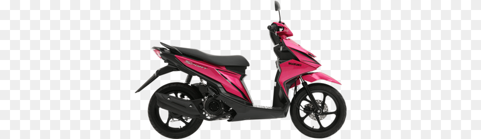 Scooter Suzuki Skydrive Sport 2018, Transportation, Vehicle, Motorcycle, Machine Png