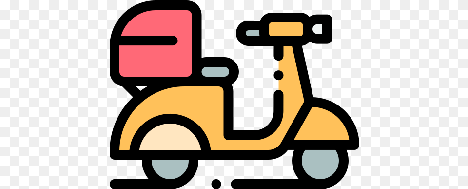 Scooter Transport Icons, Transportation, Vehicle, Motorcycle, Motor Scooter Free Transparent Png
