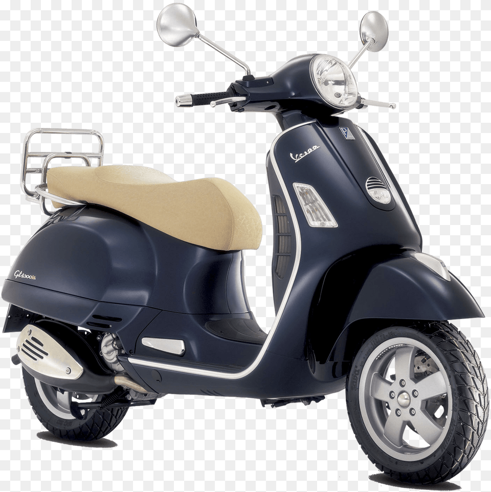 Scooter Vespa, Motorcycle, Transportation, Vehicle, Machine Png