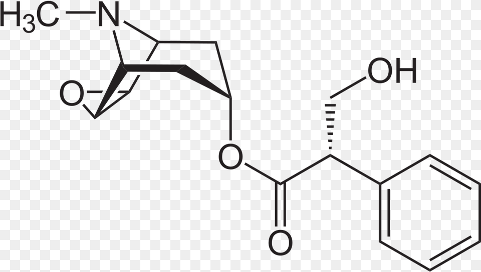 Scopolamine Chemical Structure Png