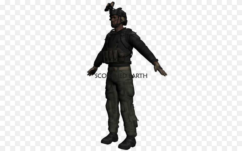 Scorched Earth Arma Models Part, Adult, Male, Man, Person Free Png Download