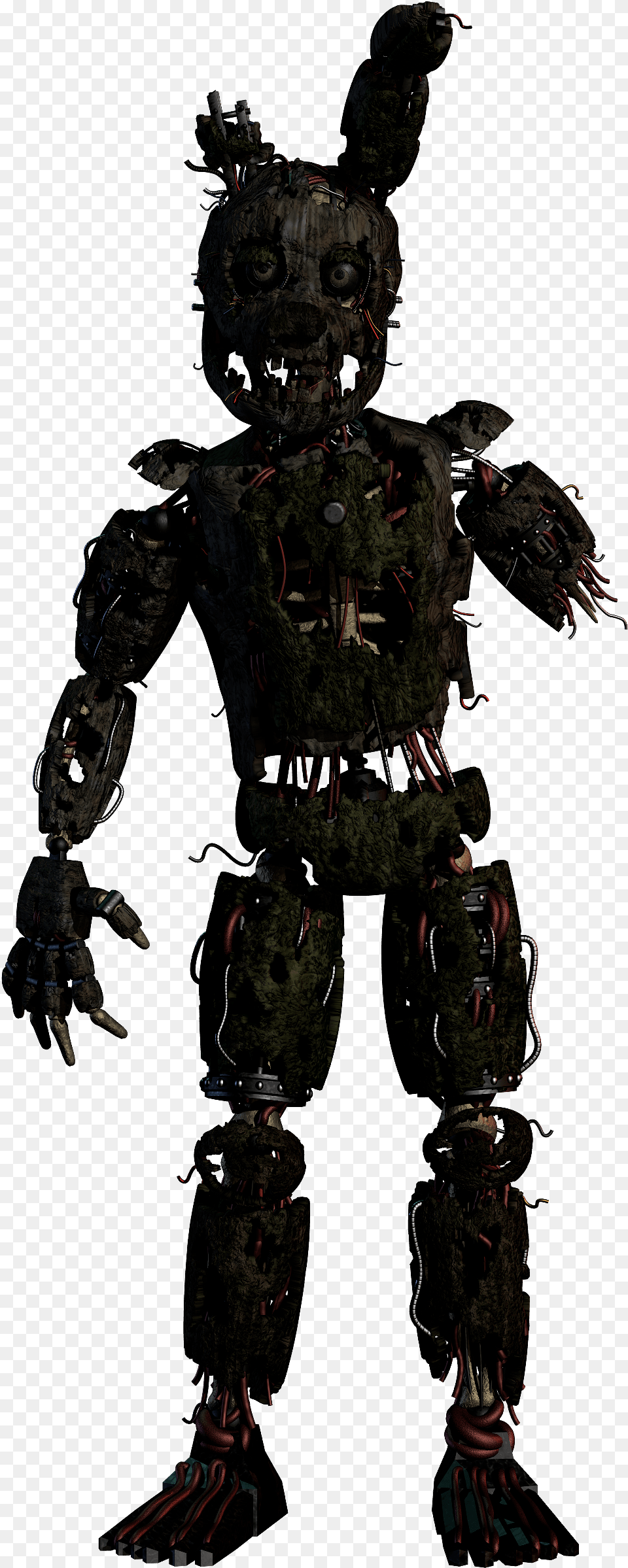 Scorched Springtrap Alternative Scraptrap, Person, Adult, Male, Man Free Png