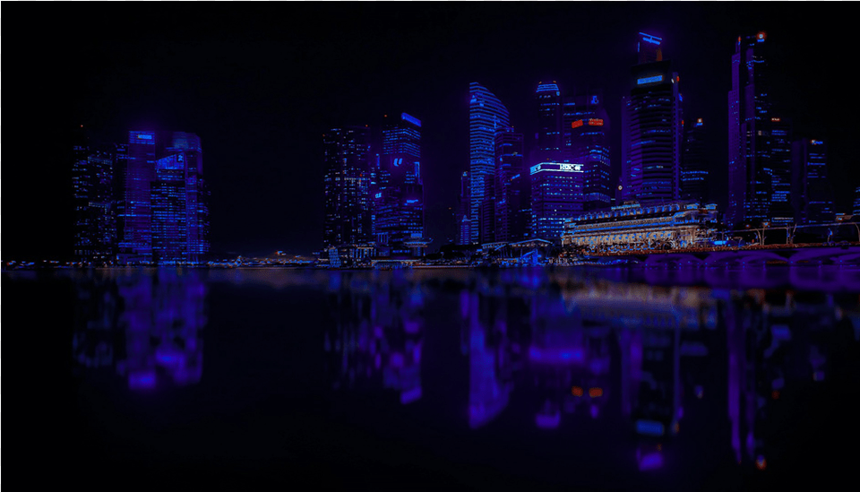 Score 50 Reflection, Architecture, Urban, Outdoors, Night Free Transparent Png