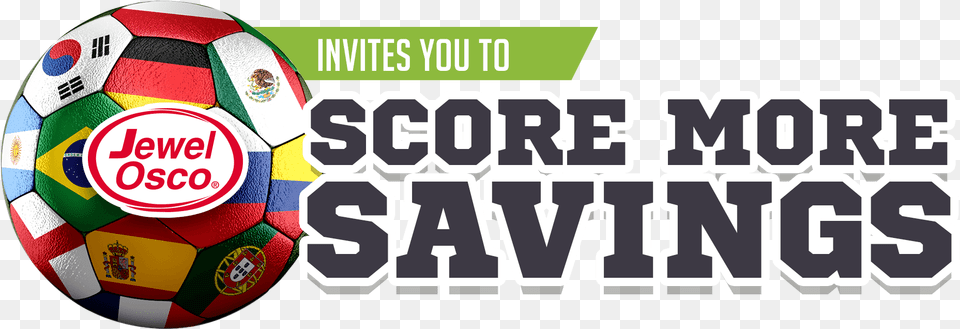 Score More Savings At Jewel Osco Soccer Ball, Football, Soccer Ball, Sport, Sphere Png Image