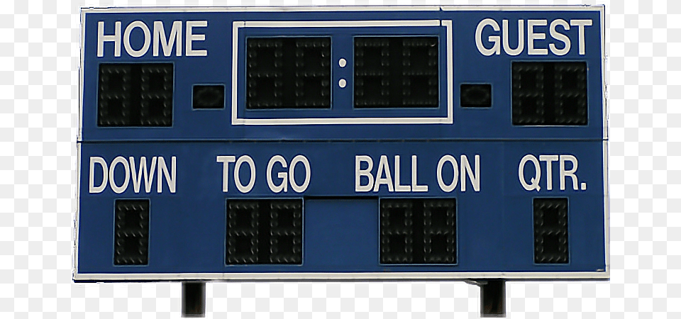 Scoreboard Blank Football Blank Football Scoreboard Template Png
