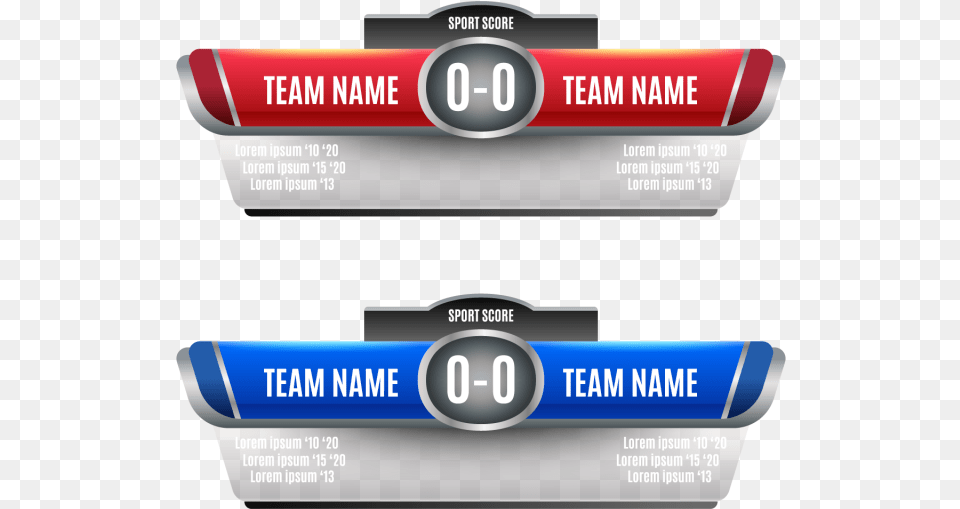 Scoreboard Elements Design For Football And Soccer, Dynamite, Weapon, Text Free Png Download
