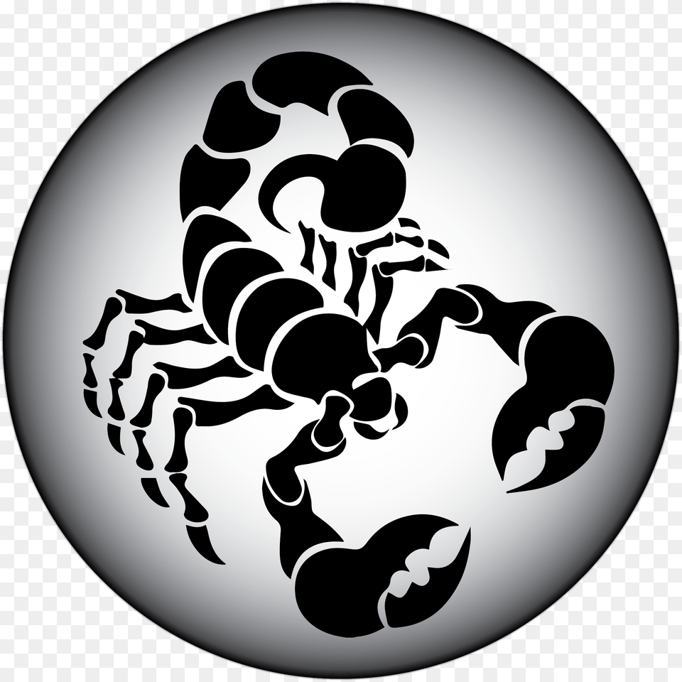 Scorpio, Stencil Free Transparent Png