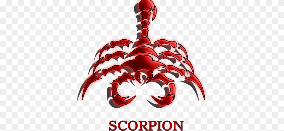 Scorpio Clipart Transparent Scorpion Red, Animal, Sea Life, Invertebrate, Hardware Free Png Download