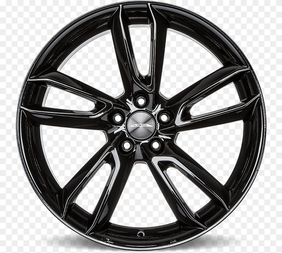 Scorpio Gloss Black Msw 26 Matt Dark Titanium Full Polished, Alloy Wheel, Car, Car Wheel, Machine Free Png Download
