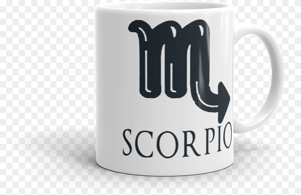 Scorpio Symbol Mug Symbol, Cup, Beverage, Coffee, Coffee Cup Free Png Download