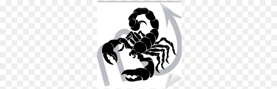Scorpio Zodiac Horoscope Astrology Sign Wall Mural Scorpio Horoscope Astrology Canvas Print Picture Frame, Electronics, Hardware, Stencil, Animal Free Png Download