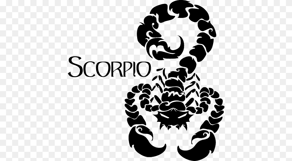 Scorpio Zodiac Symbol Hd Scorpio Sign, Stencil, Baby, Person, Animal Free Png