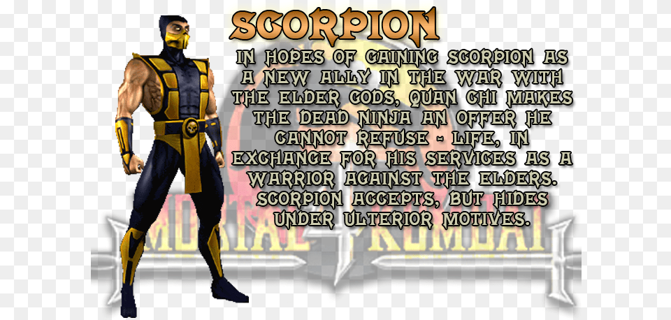 Scorpion Cartoon, Adult, Male, Man, Person Free Transparent Png