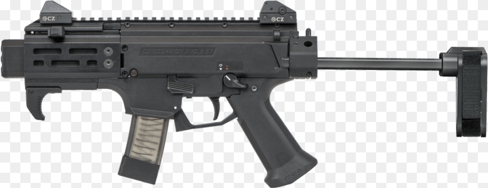Scorpion Evo 3, Firearm, Gun, Rifle, Weapon Png Image