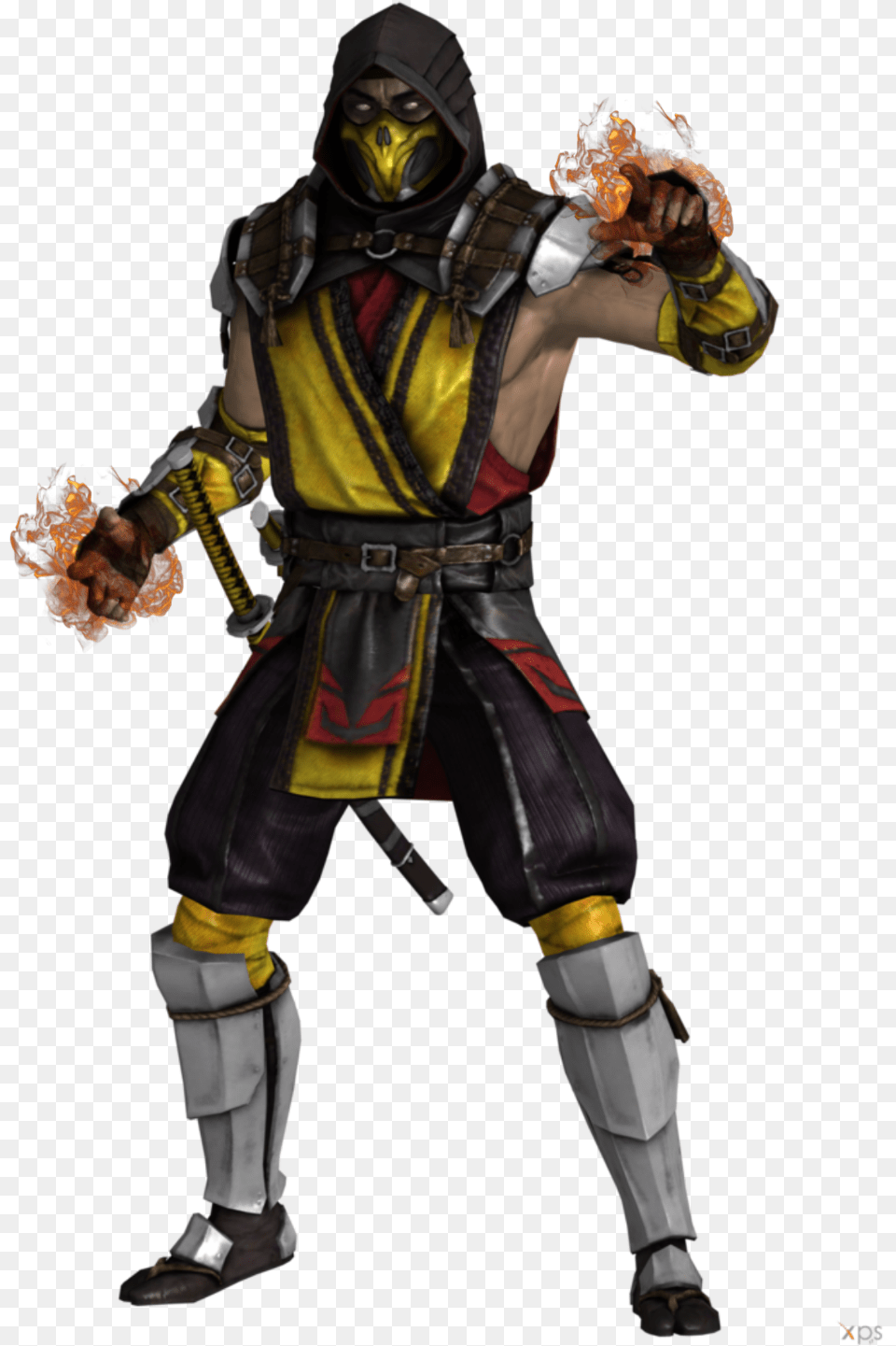 Scorpion Mk11 Mkx Mobile Hanzo Freetoedit Scorpion Mk11 Action Figure, Person, Face, Head, Clothing Free Png