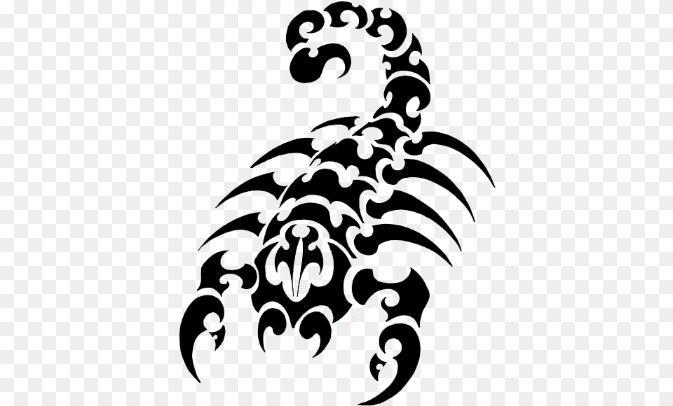 Scorpion Tattoos Download Image Tribal Scorpio Tattoo Designs, Electronics, Hardware, Blackboard Free Png