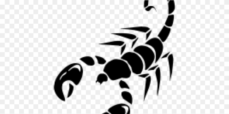 Scorpion Tattoos Transparent, Gray Png Image