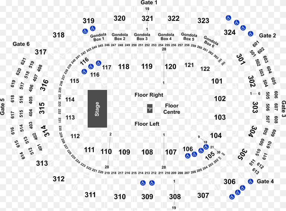 Scotiabank Arena Seating Chart Kiss, Cad Diagram, Diagram Free Png