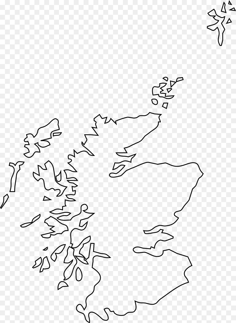 Scotland Clipart, Art, Pattern, Face, Head Png Image