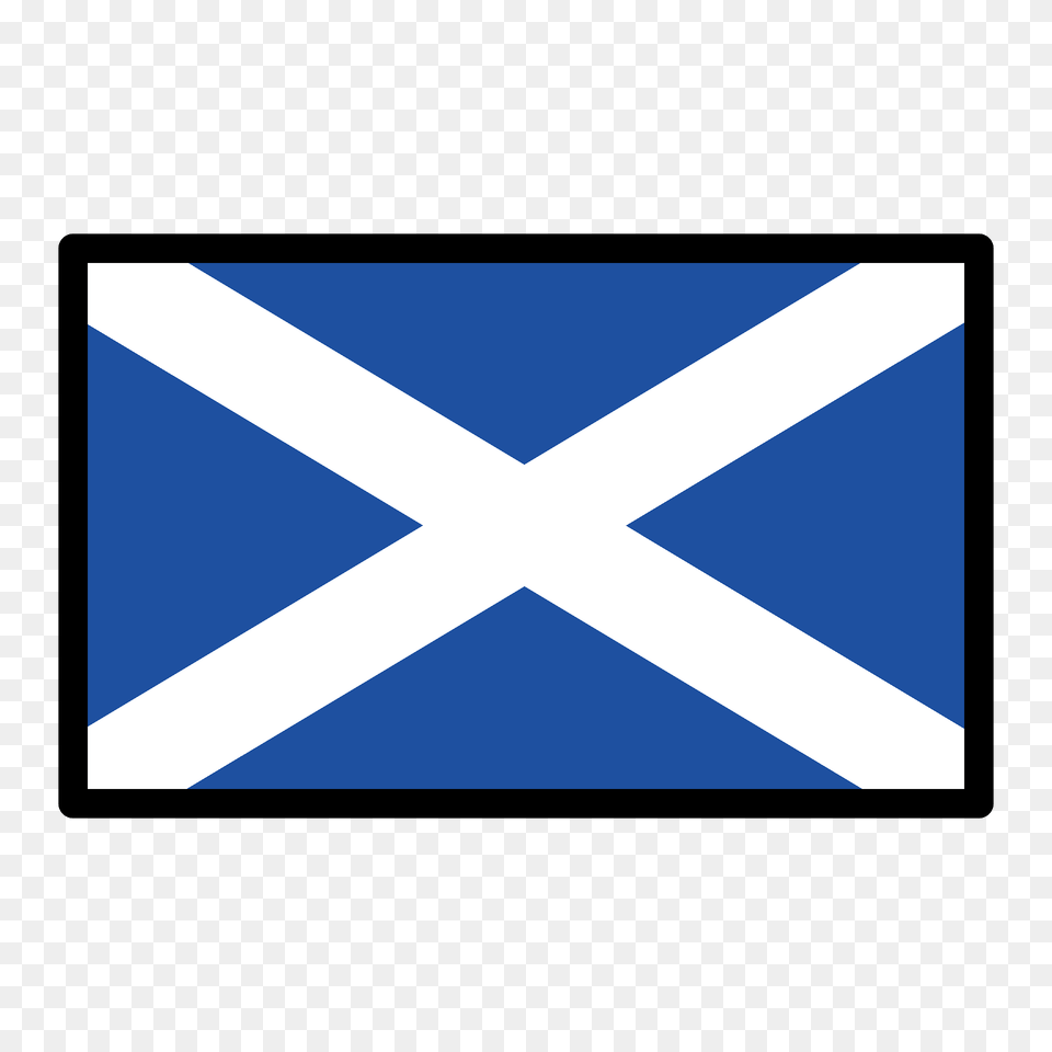 Scotland Flag Emoji Clipart, Business Card, Paper, Text Free Png Download