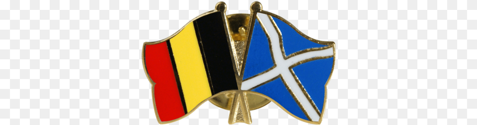 Scotland Friendship Flag Pin Badge Flag, Logo, Symbol, Accessories Png Image