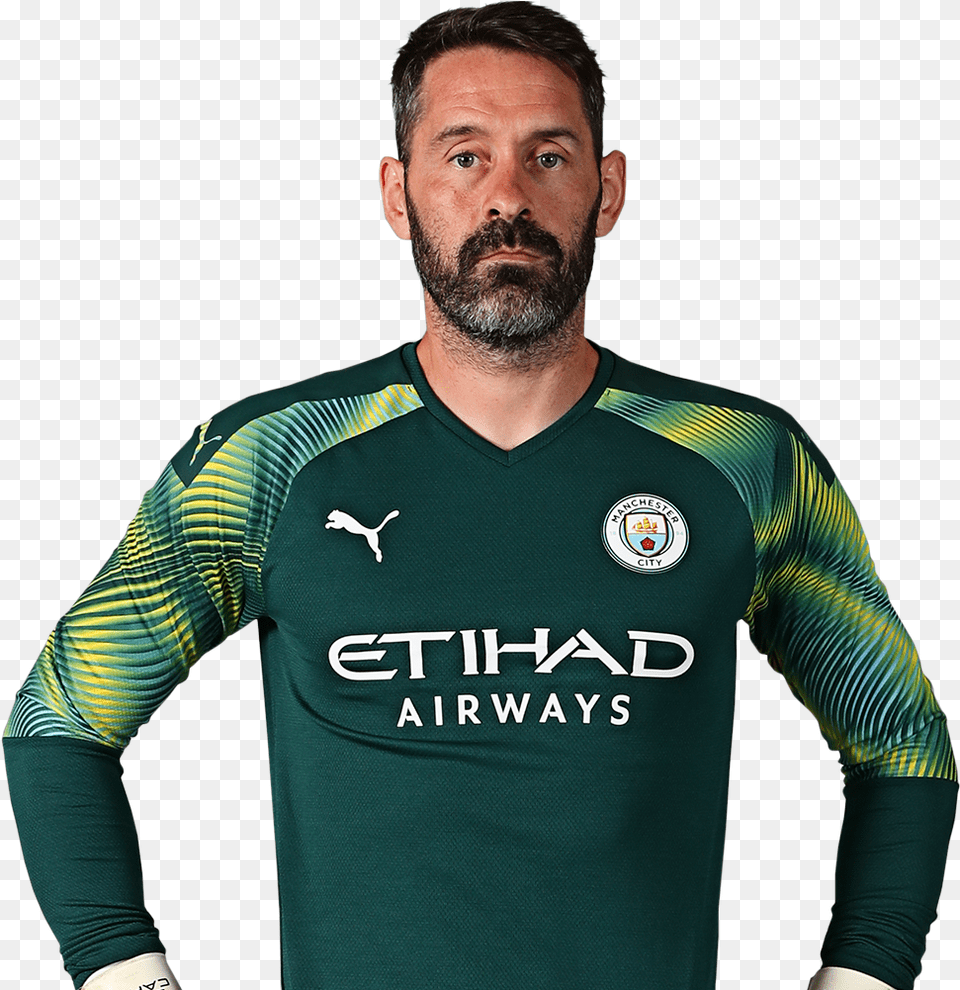 Scott Carson Man City, Adult, Sleeve, Shirt, Person Png Image