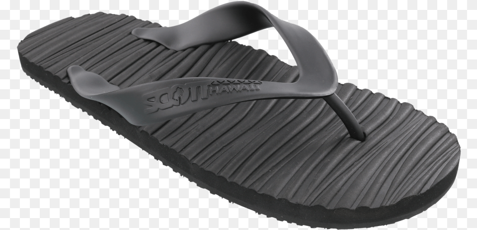 Scott Hawaii Pahoehoe Black Lava Design Rubber Slipper Flip Flops, Clothing, Footwear, Sandal, Flip-flop Free Transparent Png