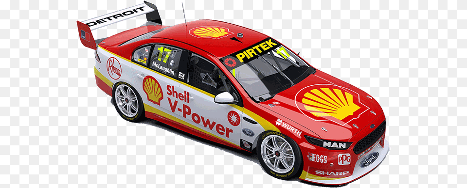 Scott Mclaughlin Shell V Power Racing Team V8 Supercars Shell V Power, Car, Vehicle, Transportation, Sports Car Free Png Download