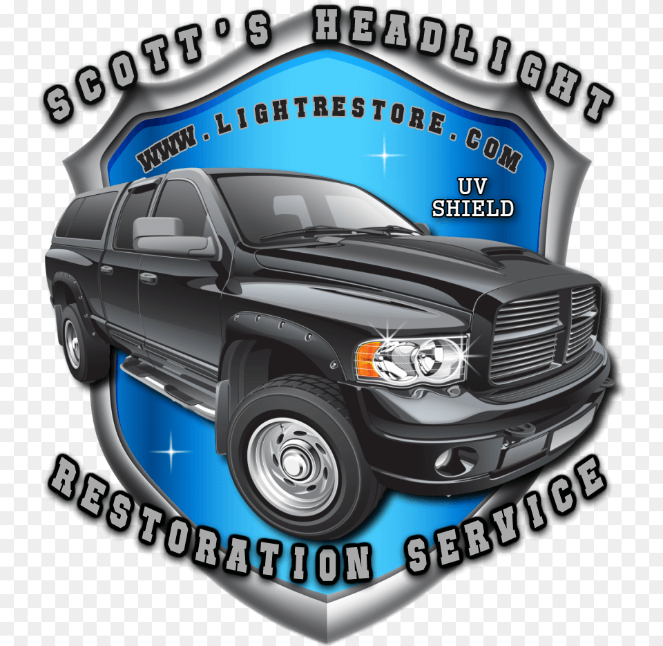 Scott S Mobile Headlight Restoration Service Logo Dodge Sport Utility Vehicle, Machine, Spoke, Car, Transportation Free Transparent Png