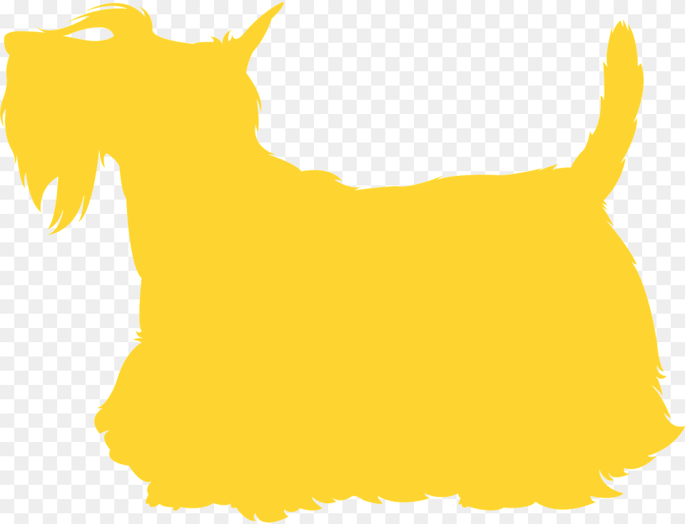 Scottie Dog Silhouette, Livestock, Animal, Mammal, Goat Free Png