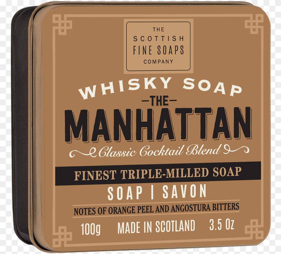 Scottish Fine Soaps Manhattan Soap Tin Illustration Png