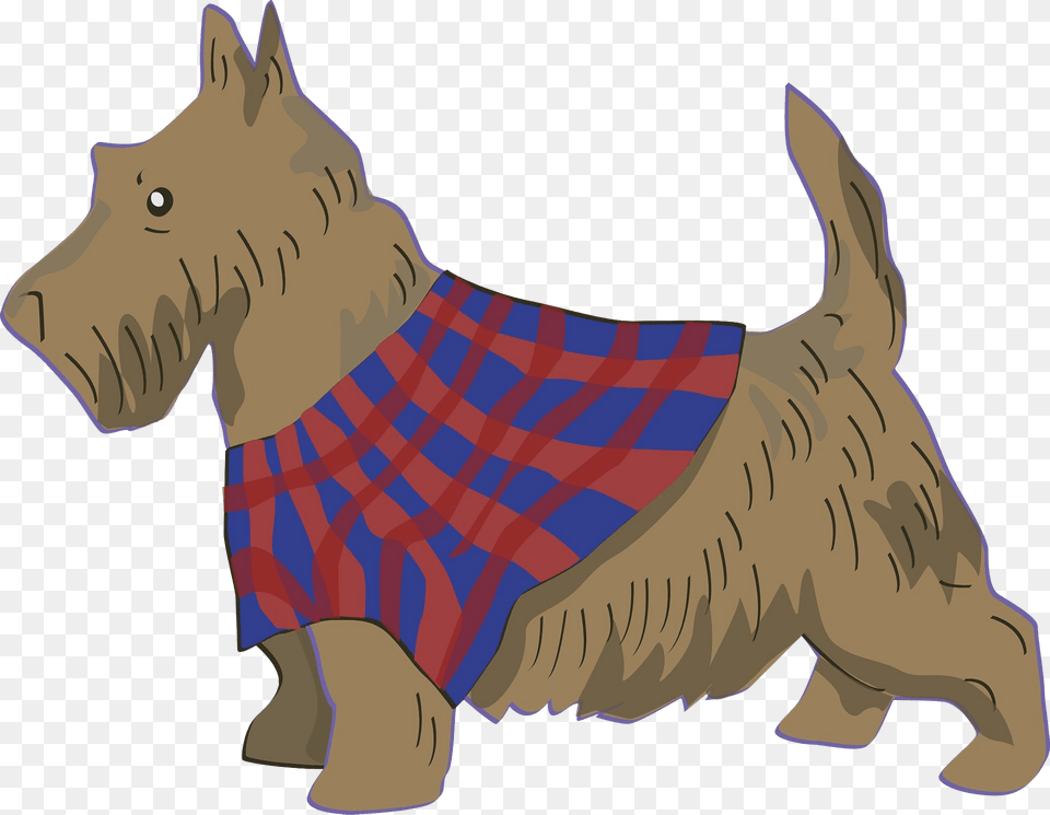 Scottish Terrier Clipart, Animal, Canine, Dog, Mammal Png