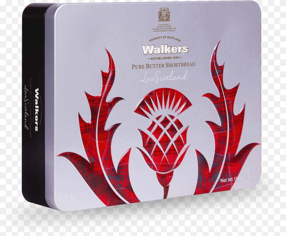 Scottish Thistle Icon Tin Walker Love Scotland Shortbread Tin, Electronics, Hardware Free Png