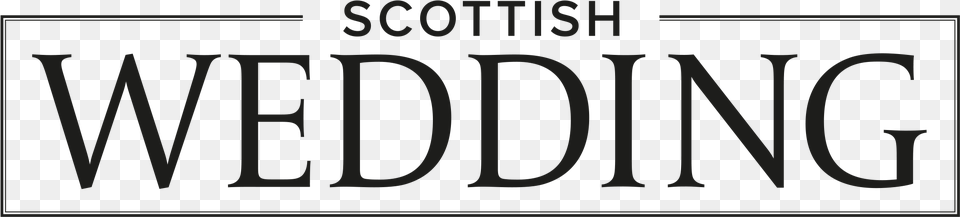 Scottish Wedding Directory Logo Black And White, License Plate, Transportation, Vehicle, Text Free Png