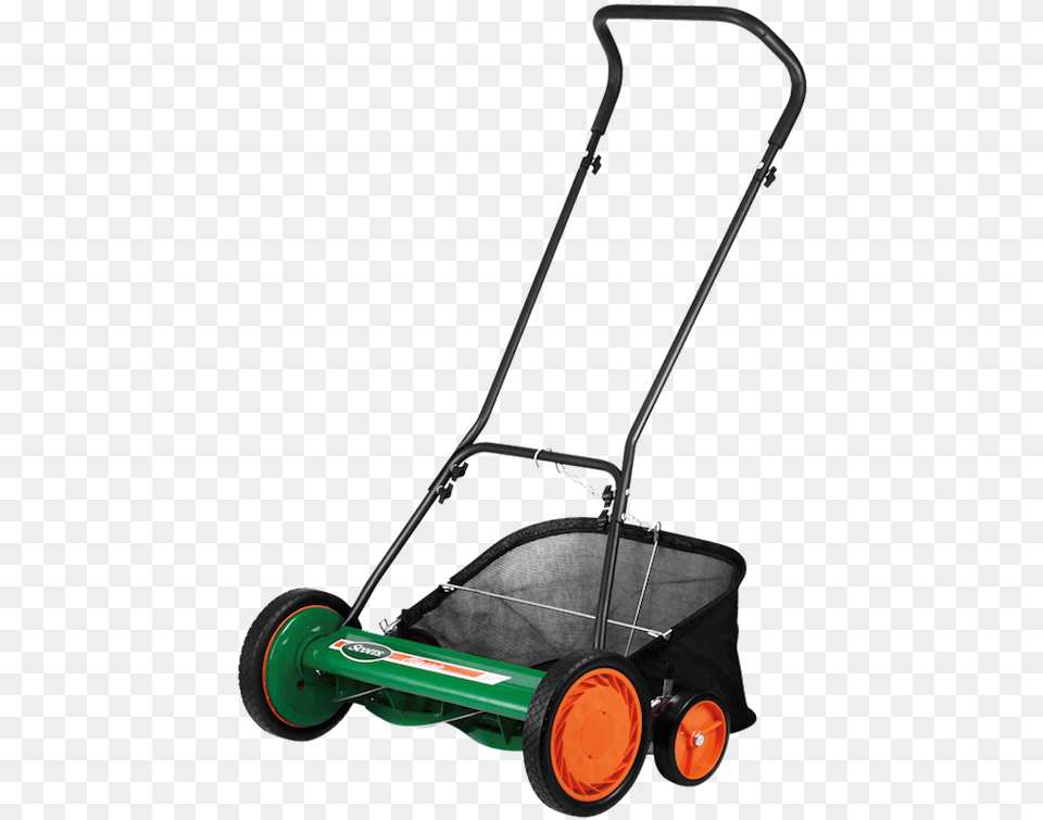 Scotts Push Mower, Grass, Lawn, Plant, Device Png Image