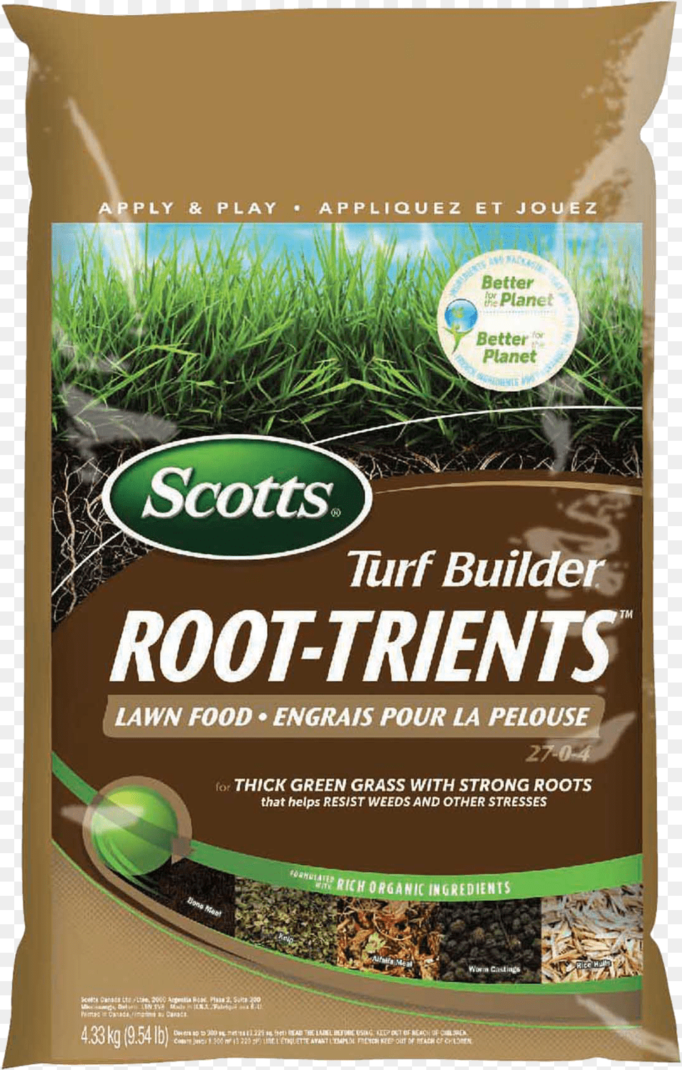 Scotts Turf Builder Root Trients Lawn Food 27 0 Scotts Turf Bulider 2500 Sq Ft Weed And Feed, Advertisement, Herbal, Herbs, Plant Free Png